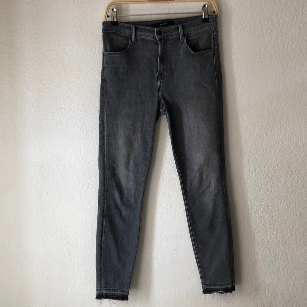Grey J Brand Alana High Rise Skinny Jeans 27